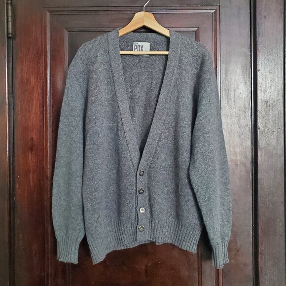 PDX Sportswear wool-blend cardigan - Picture 1 of 6